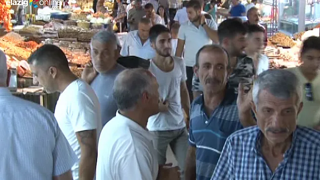 Elazığ tarihi çarşıda yoğun gün