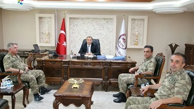 Tuğgeneral Vedat Çolak'tan Vali Kaldırım'a Ziyaret!