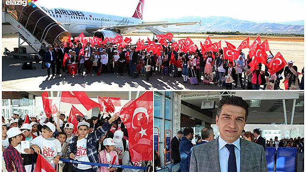 180 öğrenci 'Biz Anadoluyuz Projesi' ile ilk kez uçağı bindi