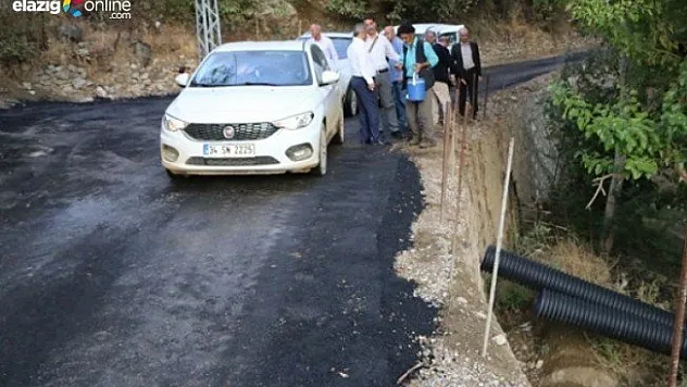 Arıcak'ın yolları tamam!