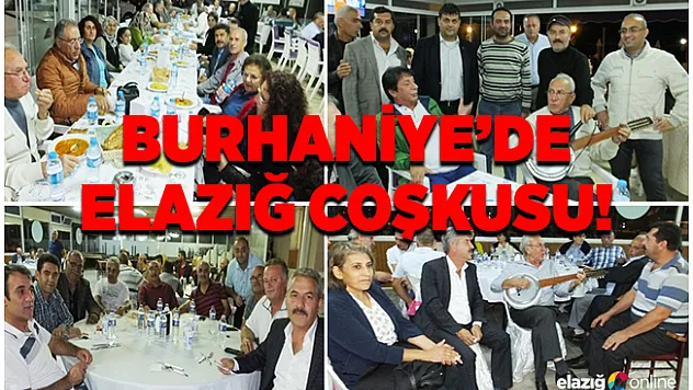 Burhaniye'de Elazığ Coşkusu