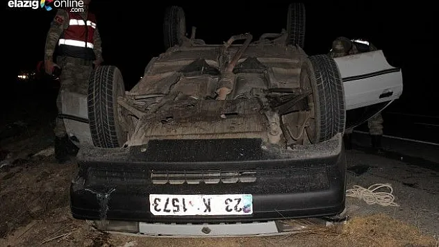 Elazığ'da trafik kazası: 3 yaralı