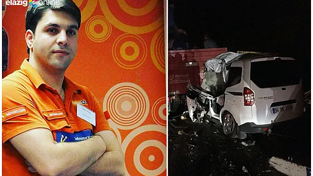 Elazığ'da Feci Kaza!