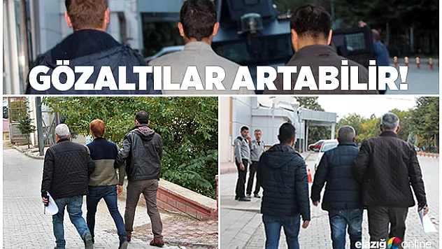 Elazığ'da PKK ve FETÖ operasyonu!