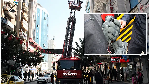 Gazi Caddesi'nde Karga Operasyonu!