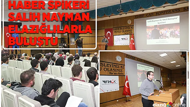 Haber Spikeri Salih Nayman, Gençler İle Buluştu!