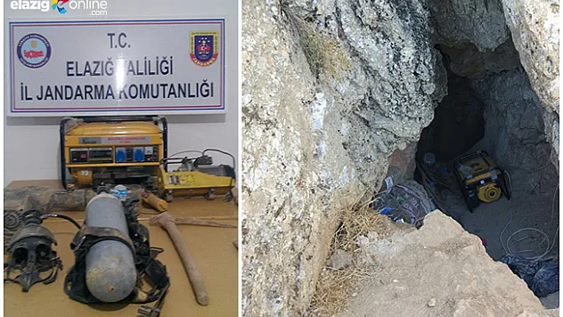 Jandarmadan define avcılarına suçüstü!