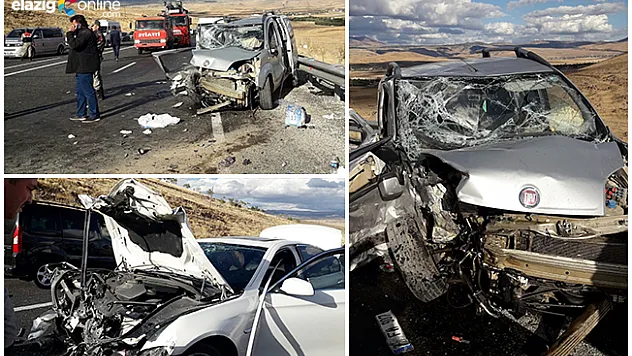 Karakoçan'da Feci Kaza!