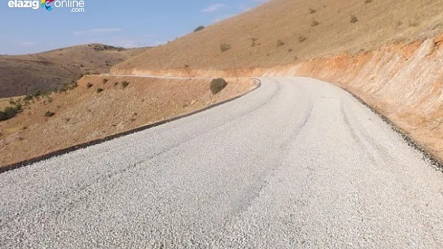 Keban'ın yolları güzelleşti