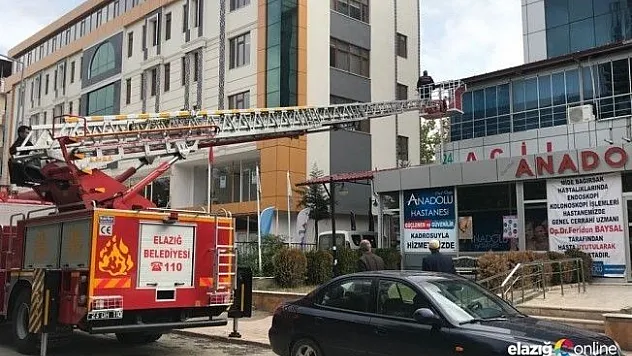 Mahsur Kalan Kediyi İtfaiye Kurtardı