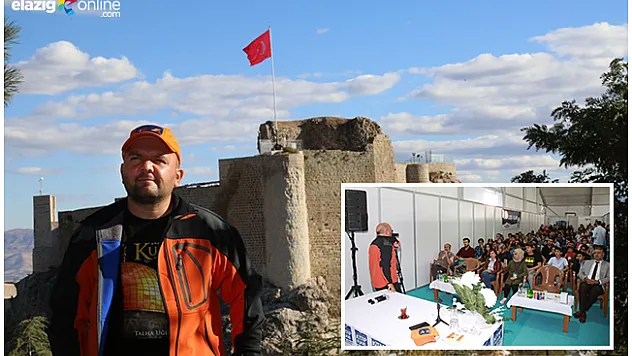 Tarihçi-Yazar Talha Uğurluel Elazığ'da