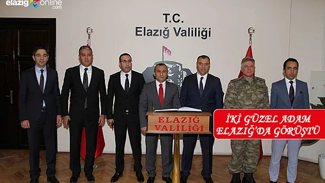 Vali Sonel'den Vali Kaldırım'a Ziyaret!