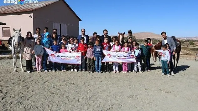 Yetim çocukların keyfi görülmeye değerdi