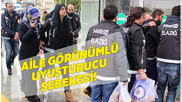 Aile görünümlü uyuşturucu sevkiyatı!