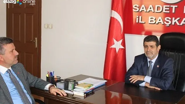 AK Parti'den Saadet'e hayırlı olsun ziyareti