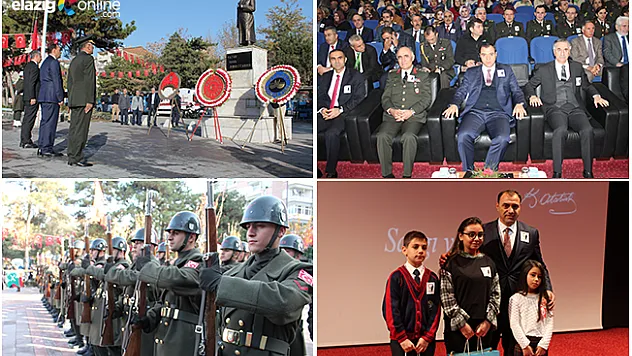 Atatürk, Elazığ'da Çeşitli Etkinlikler ile Anıldı