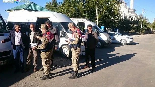 Elazığ'da Servisler Denetleniyor!