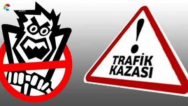 Elazığ'da trafik kazası: 1 ölü, 1 yaralı