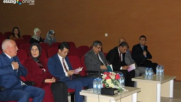 Elazığ'da 'Kadına Yönelik Şiddetle Mücadele İl Eylem Planı Hazırlık Çalıştayı'