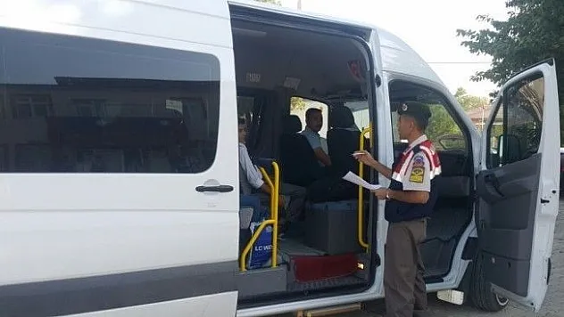 Elazığ'da servislere sıkı denetim!