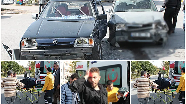 Elazığ'da trafik kazası: 5 yaralı