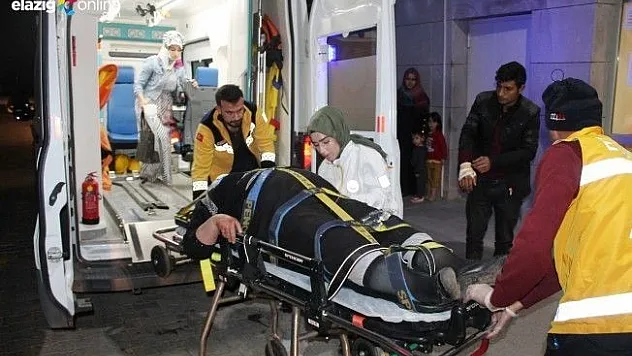 Elazığ'da trafik kazası: 5 yaralı