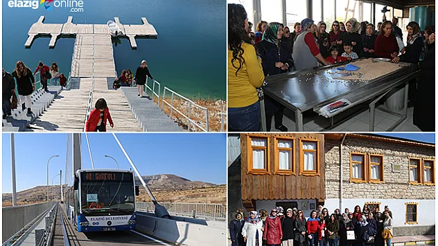 Elazığlı Kadınlar Geziye Ağın'dan Başladı!