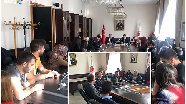 Eski Bakan Efkan Ala ve Milletvekili Serdar İİBF'lilerle Buluştu