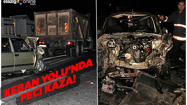 Kamyona Arkadan Çarptı!