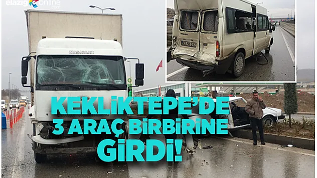 Kekliktepe'de Zincirleme Kaza!