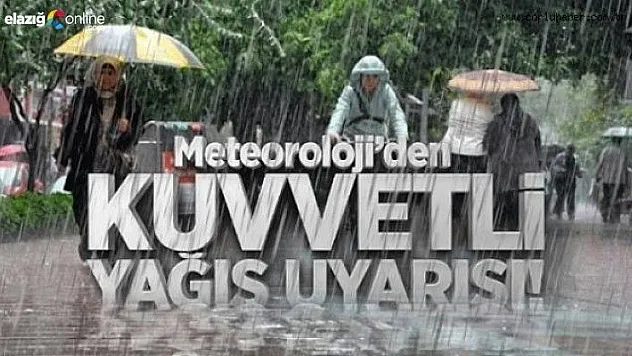 Kuvvetli Yağış Kapıda!