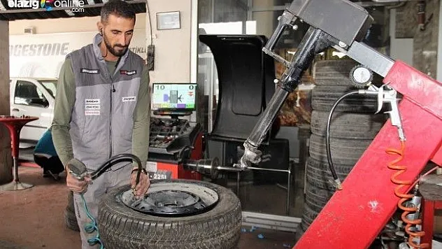 Lastikçilerde Yoğunluk Erken Başladı!