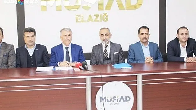 MÜSİAD Şahin'i ağırladı