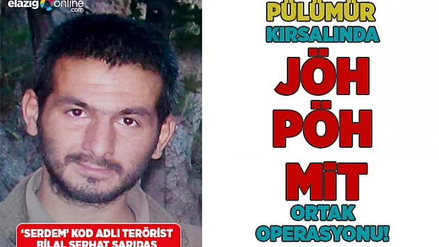 Pülümür'de 600 Bin TL Ödüllü Terörist Öldürüldü!