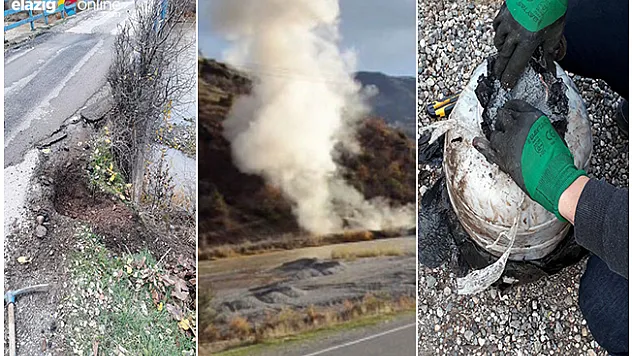 Pülümür Yolu'nda Bombalı Tuzak Son Anda Farkedildi!