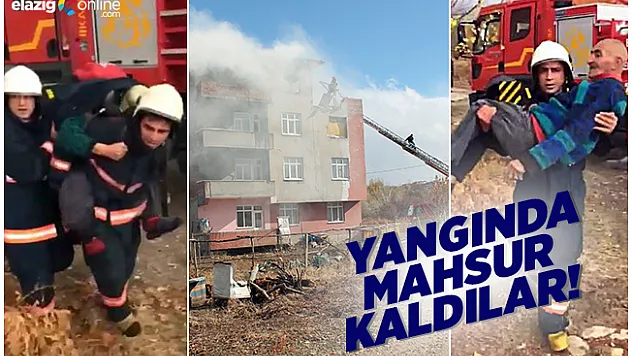 Yaşlı Çifti İtfaiye Kurtardı!