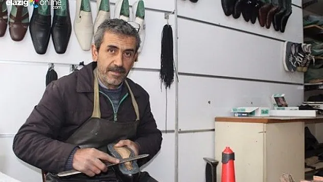 Zamana direnen ustalık ayakkabı tamirciliği
