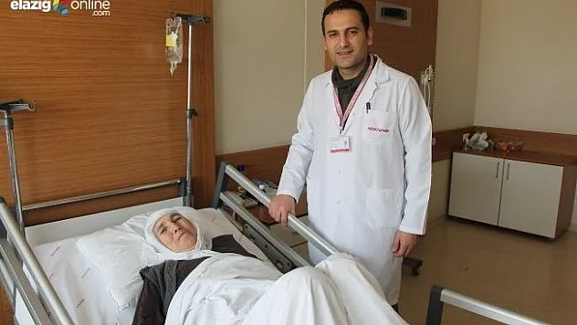 24 torunlu Elmast nine, laparoskopik cerrahi ile sağlığına kavuştu