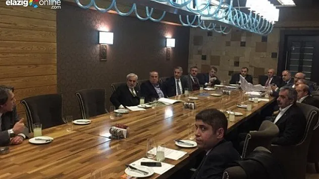 Ankara'da Elazığ zirvesi