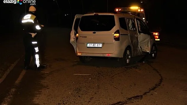 Elazığ'da kaza: 3 yaralı