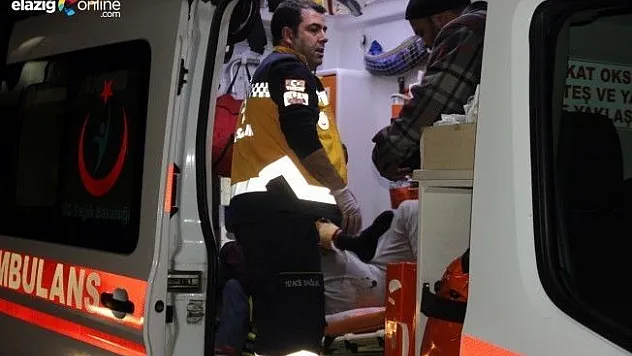 Elazığ'da pompalı tüfekle yaralama!