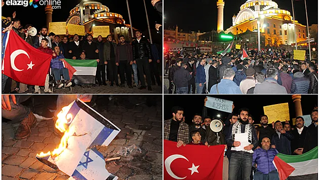 Elazığ'dan, ABD'nin ''Kudüs'' Kararına Sert Tepki Geldi!