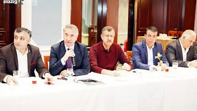 Elazığ ekonomisi İstanbul'da masaya yatırıldı