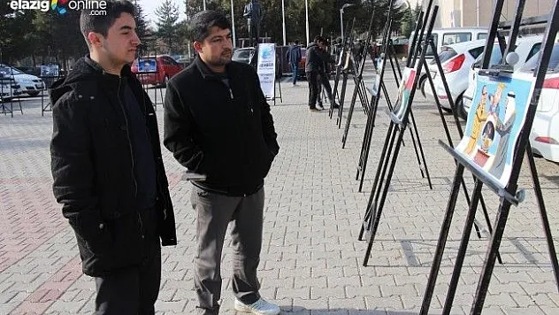 Elazığ'da 'Kudüs Filistin'in Başkenti' fotoğraf sergisi