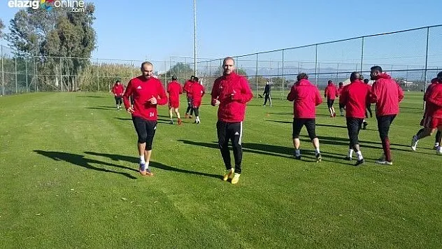 Elazığspor'da Antalya kampı sona erdi