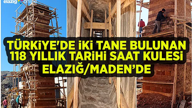 II. Abdülhamid Han'ın Maden'de ki Eseri Restore Ediliyor!