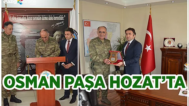 Korgeneral Osman Erbaş Hozat'ta