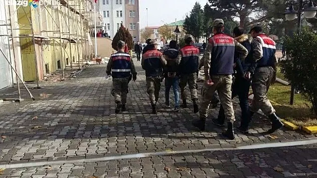 Kovancılar'da uyuşturucu tacirleri tutuklandı