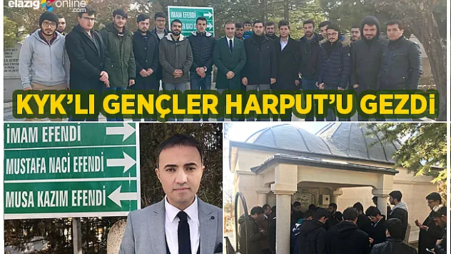 KYK'lı Gençlerden Harput'a Maneviyat Gezisi!