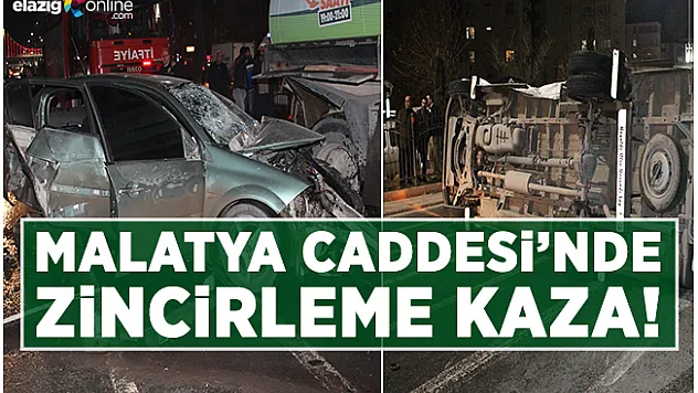 Minibüs ile Tanker Birbirine Girdi, 1 Araç Devrildi!